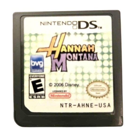 Hannah Montana Nintendo DS 3DS Video Game (Cartridge Only) Tested - Picture 1 of 2